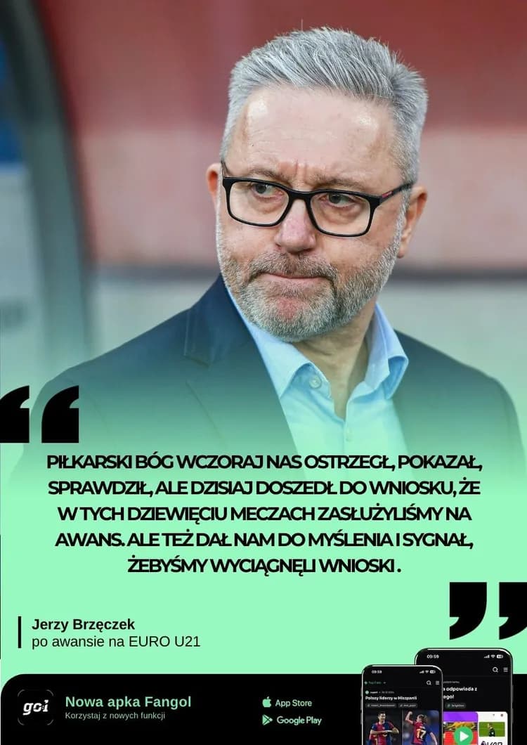 Brzęczek zabrał głos po sukcesie kadry U-21!