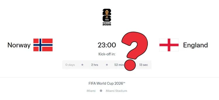 Mecz Norwegia - Anglia zagrożony?!