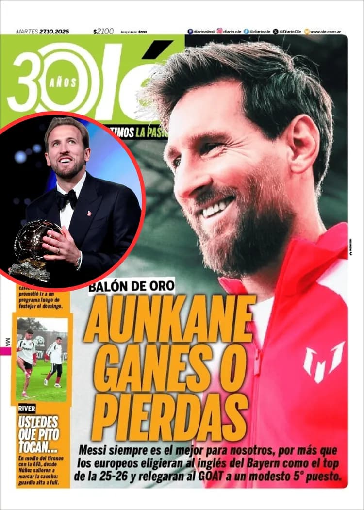 Tak skomentowali w Argentynie Złotą Piłkę dla Kane'a!