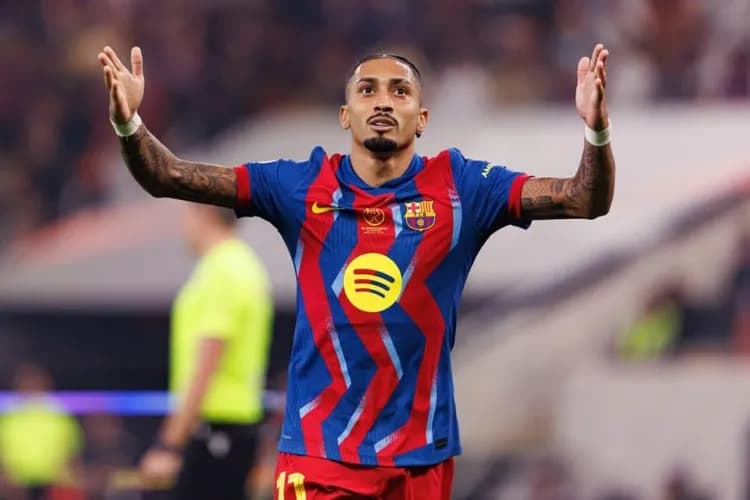 Raphinha gotowy do gry w kolejnym meczu Barcelony