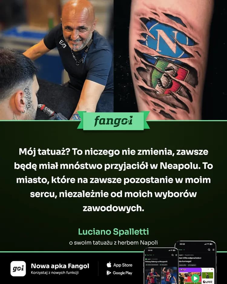 Nowy trener Juventusu odniósł się do... swojego tatuażu z herbem Napoli!