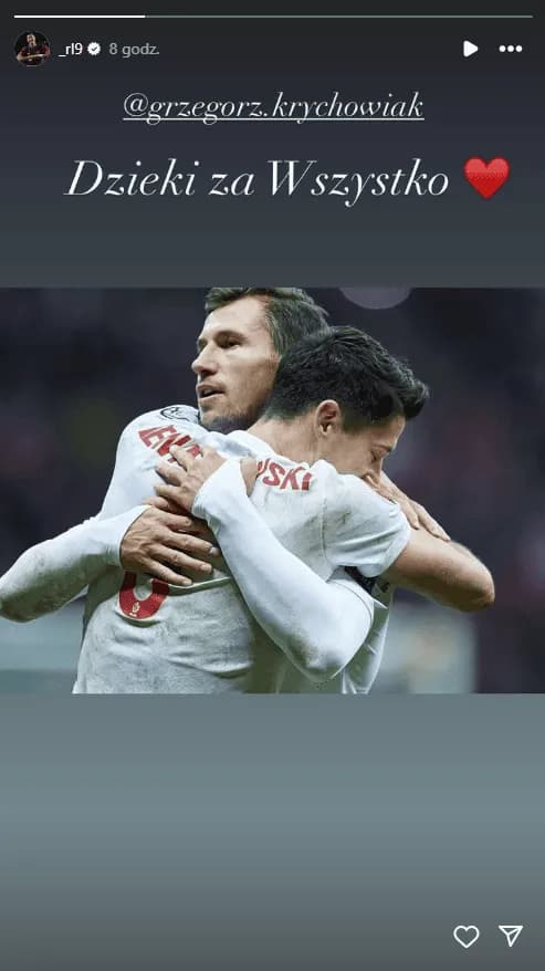 Tak Lewandowski "pożegnał" Grzegorza Krychowiaka!
