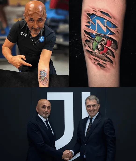 Tak Spalletti wytłumaczył się ze swojego tatuażu!