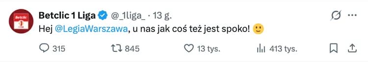 Admin 1. ligi podpalił internet 😆