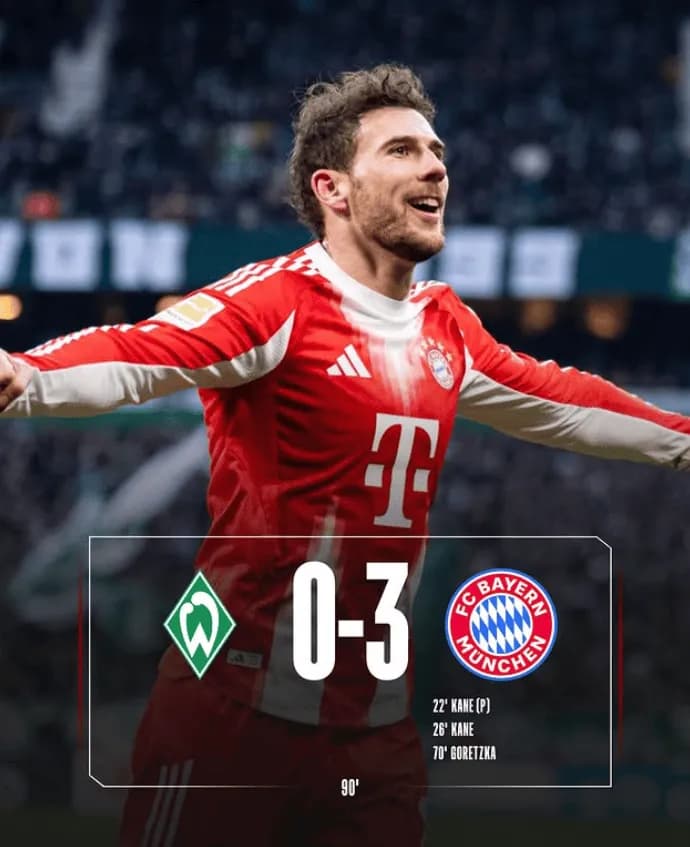 Pewne zwycięstwo Bayernu!