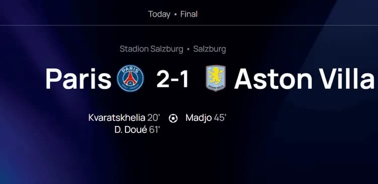 PSG zdobywa Superpuchar UEFA!