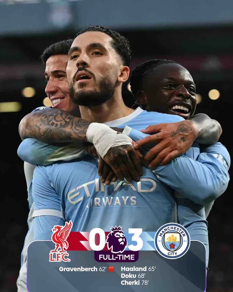 Hit Premier League dla City