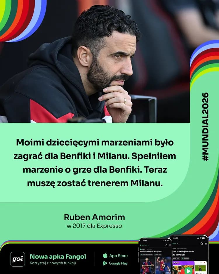 Amorim wyraził chęć trenowania Milanu już 9 lat temu!