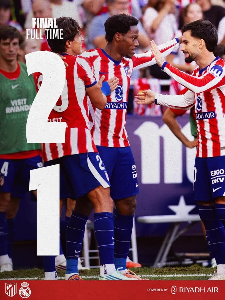 DERBY MADRYTU ŁUPEM ATLETICO!