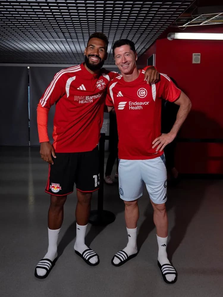 Lewandowski spotkał się w USA z byłym klubowym kolegą!