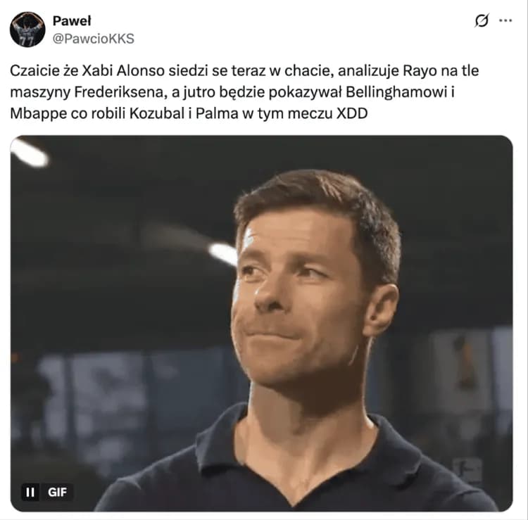 Xabi Alonso ma doskonały przykład do analizy przed najbliższym meczem XD
