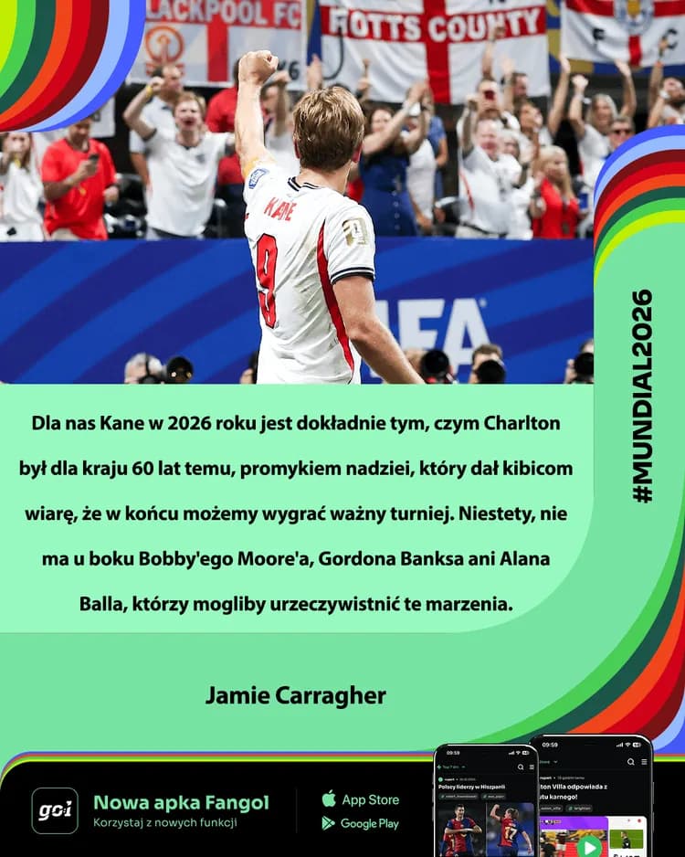 Jamie Carragher porównał Harry'ego Kane'a do legendy