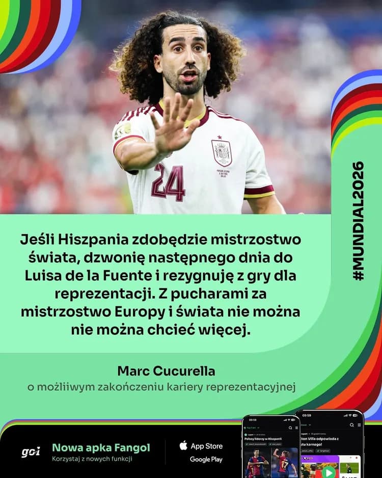 Marc Cucurella rozważa zakończenie kariery reprezentacyjnej!