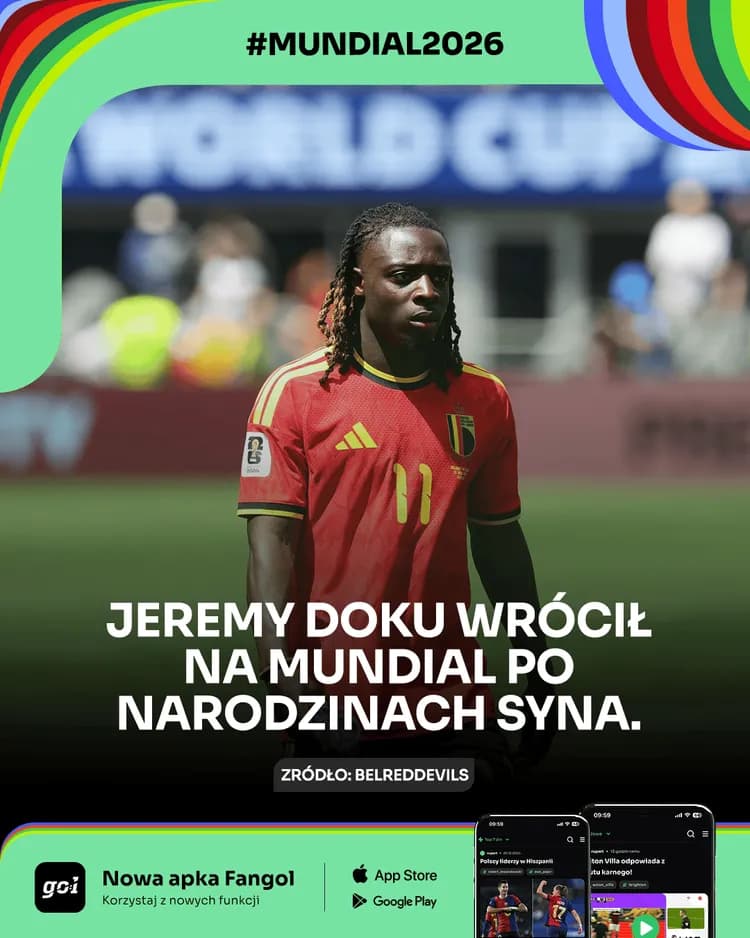 Opuścił mundial na chwilę, by przeżyć najważniejszy moment.