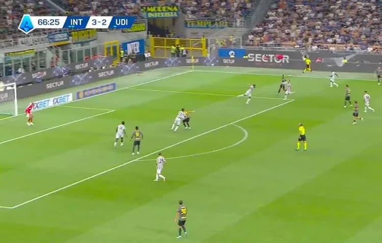 ZIELIŃSKI ASYSTUJE❗4. gol Interu z Udinese [VIDEO]