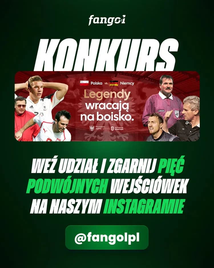 OBEJRZYJ MECZ POLSKA - NIEMCY (LEGENDY NA ŚLĄSKIM)!