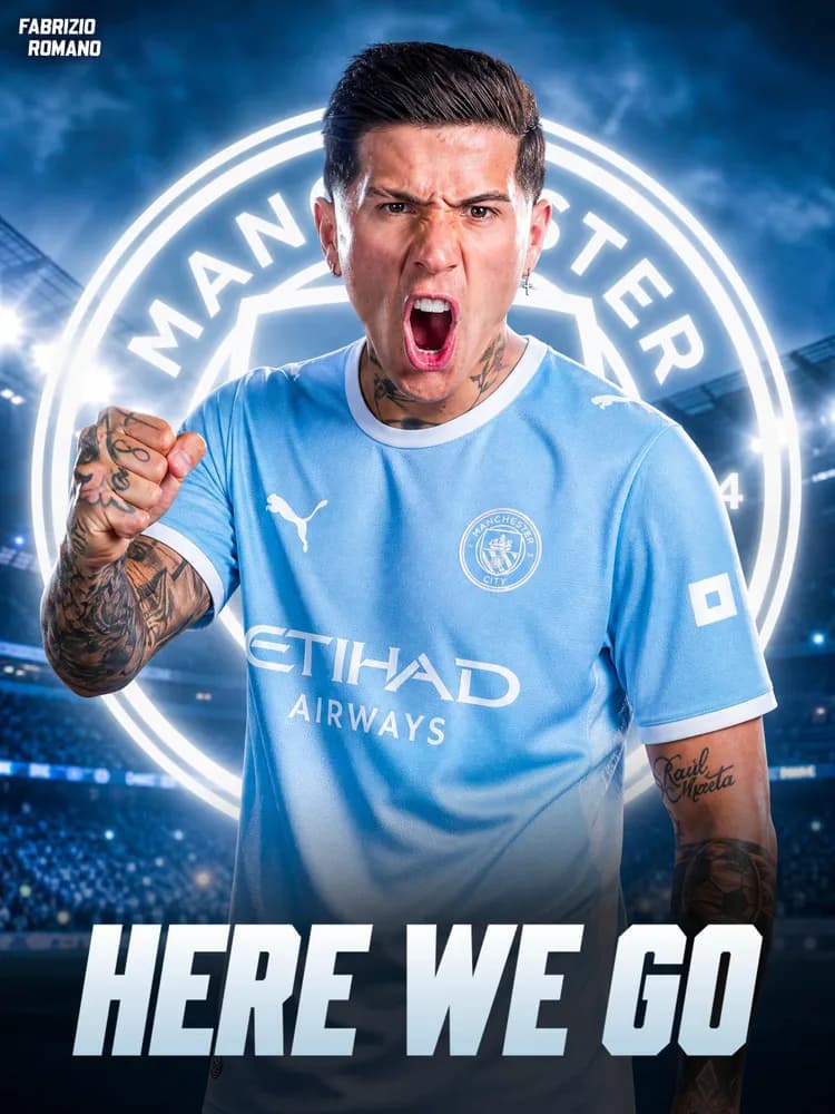 MA TO! Enzo Fernandez przejdzie do Manchesteru City 👀💣