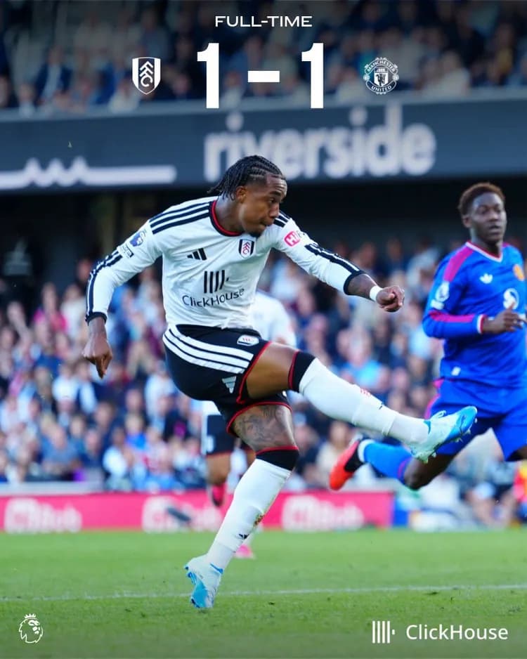 Fulham z punktem po meczu z United!