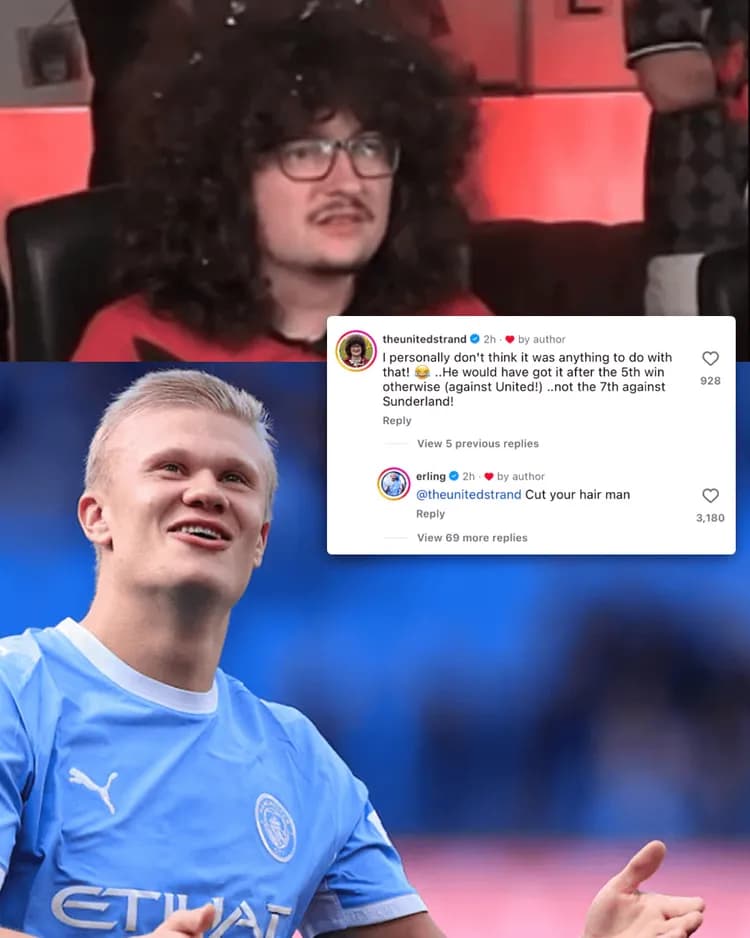 Haaland zadrwił z fana Manchesteru United!