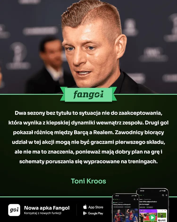 Toni Kroos OSTRO porównał Real z FC Barceloną: "To nie do zaakceptowania"