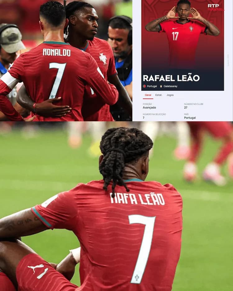 Nowa "7" w reprezentacji Portugalii!
