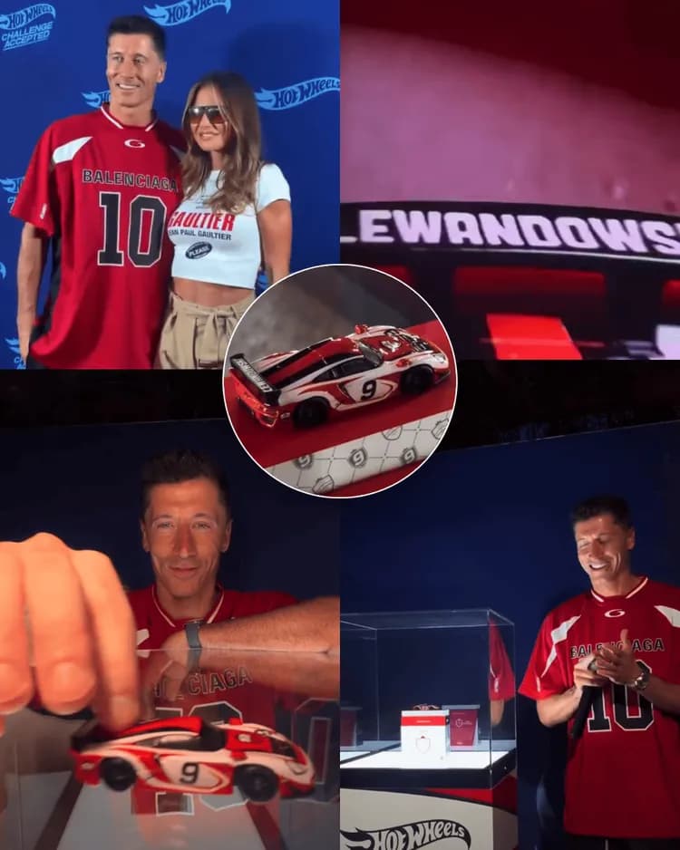 Lewandowski ma swojego Hot Wheelsa!