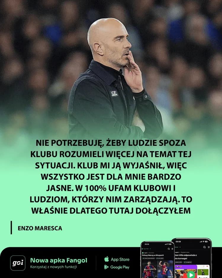Maresca jasno o zarzutach wobec Manchesteru City