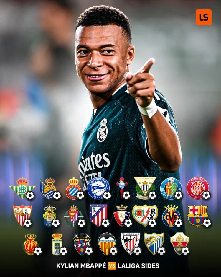 Kylian MBAPPE na łowach! Kolejne osiągnięcie w Realu