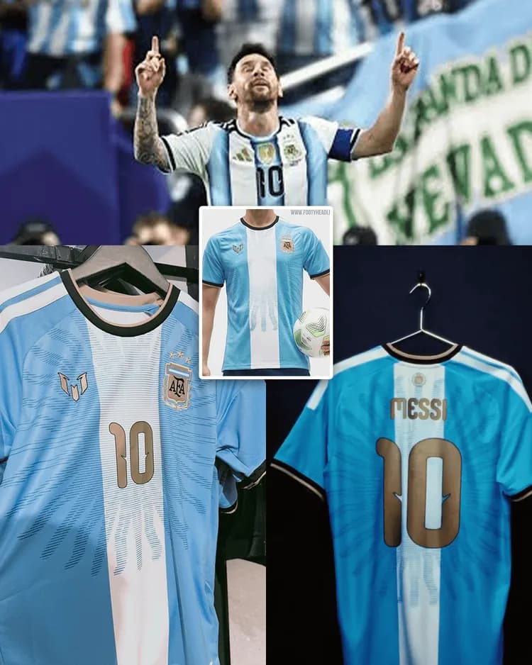 Specjalna koszulka Leo Messiego!
