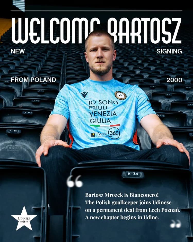 OFICJALNIE: Bartosz Mrozek podpisał kontrakt z nowym klubem ✅