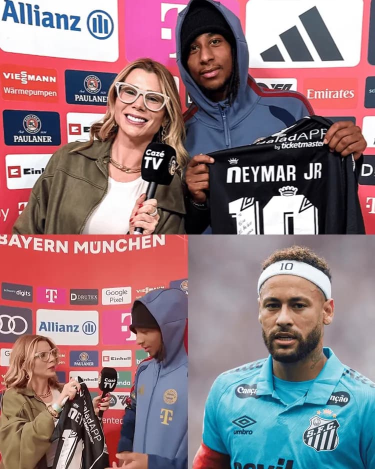 Piękny prezent Neymara dla Olise!