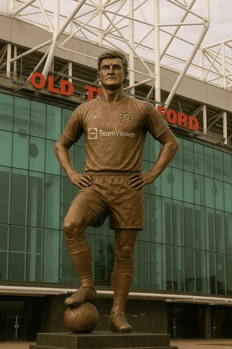 Pasowałby taki pomnik pod Old Trafford?