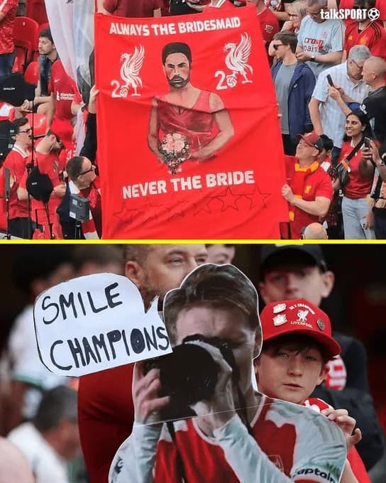 Kibice Liverpoolu nie oszczędzają sympatyków Arsenalu!