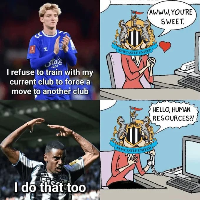 Podwójne standardy w Newcastle