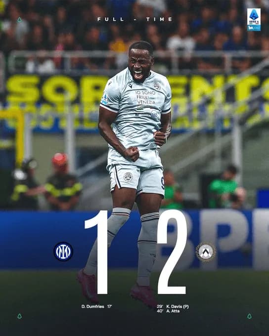 Inter potyka się w meczu z Udinese!