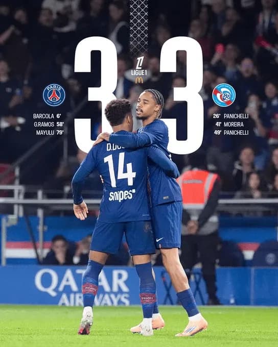 Podział punktów na Parc des Princes!