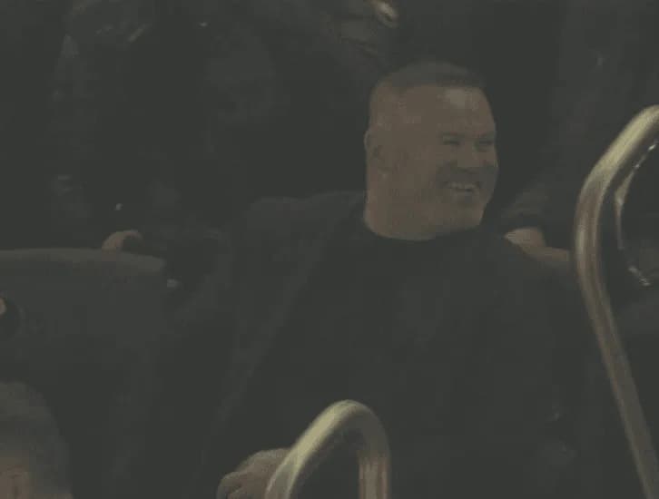 Wayne Rooney zawitał na mecz swoich byłych drużyn!