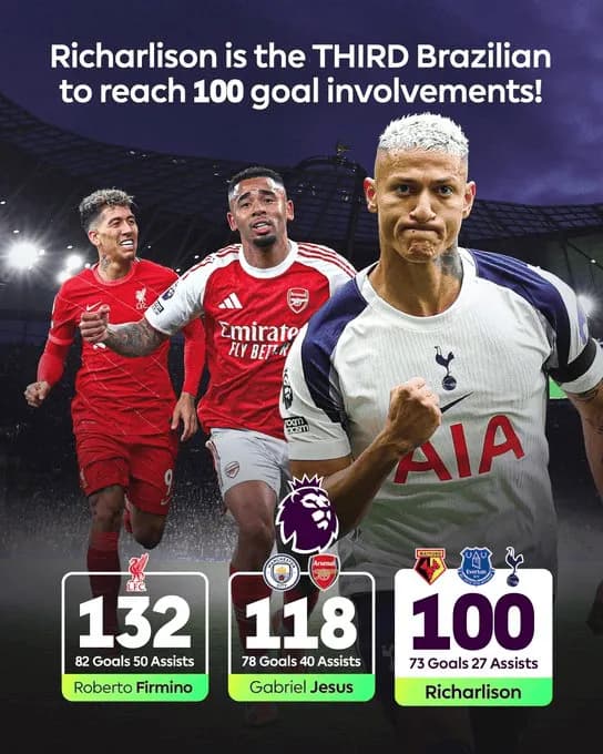 Richarlison z wyjątkowym osiągnięciem w Premier League!
