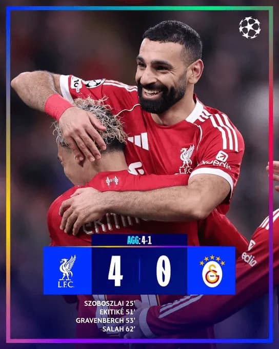 Liverpool z łatwością poradził sobie z Galatasaray!