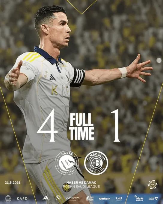 AL-NASSR MISTRZEM ARABII SAUDYJSKIEJ!