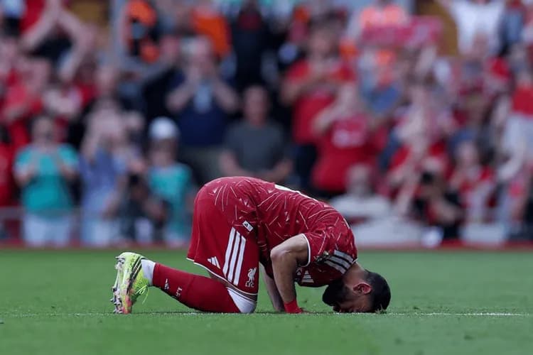 Salah godnie żegna się z Liverpoolem!