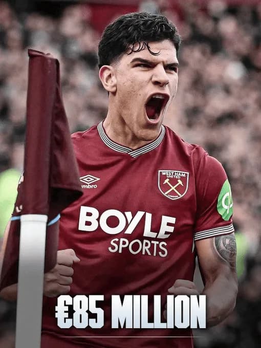 West Ham oczekuje fortuny za swoją gwiazdę!