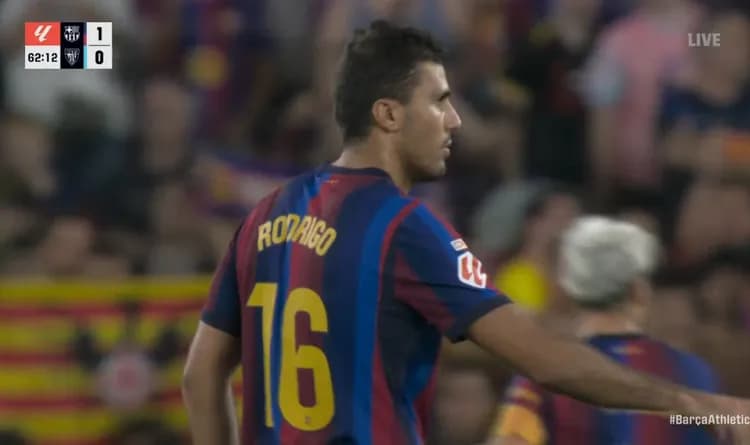 RODRI debiutuje w barwach BARCELONY❗️