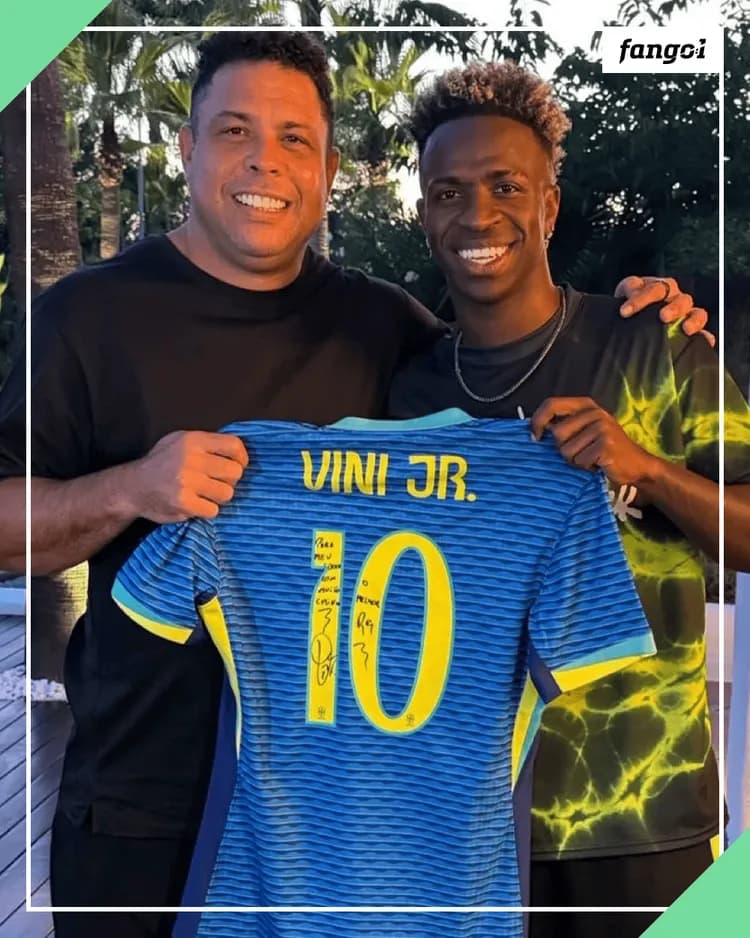 Ronaldo x Vini Junior!