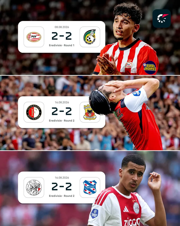 Historyczny początek Eredivisie! Wielka trójka zawiodła u siebie