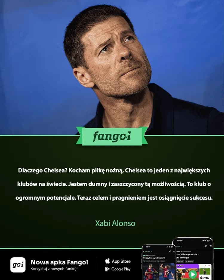 Dlaczego Chelsea? Xabi Alonso wyjaśnia