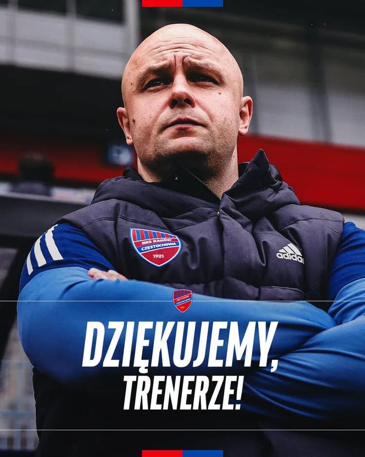 OFICJALNIE: Dawid Kroczek zwolniony z Rakowa!