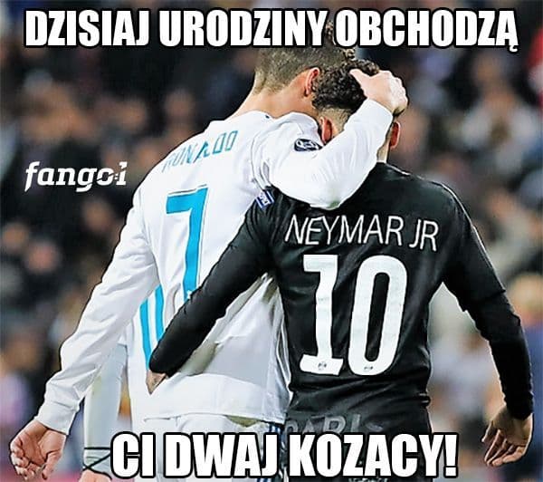 Wszystkiego najlepszego dla CR7 i Neymara 🎂