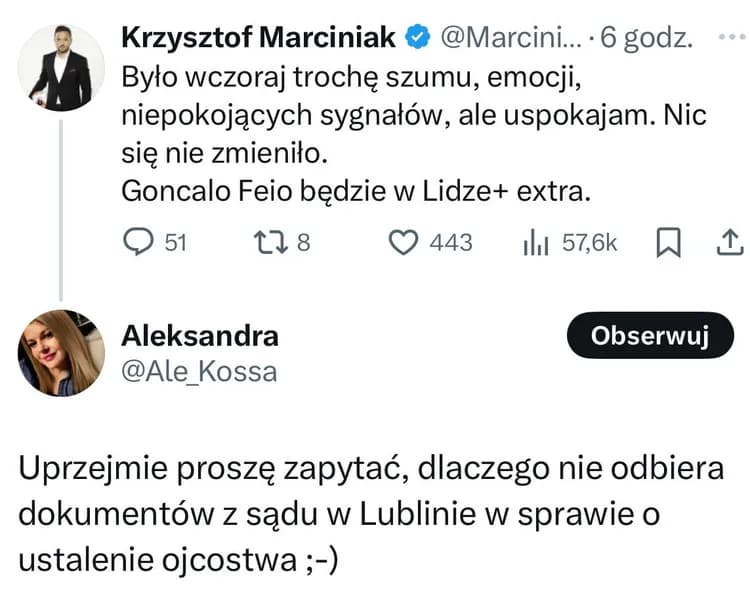 Goncalo Feio ma niezałatwione sprawy w Lublinie?