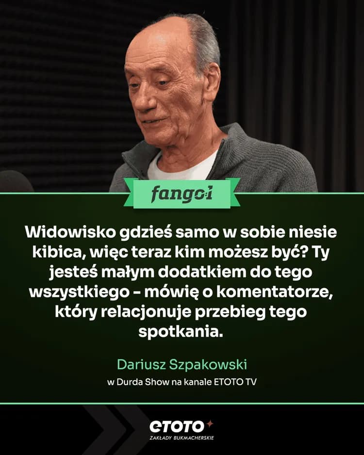 Dariusz Szpakowski o kunszcie komentowania!